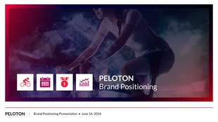 business  Template: Il lancio di Peloton