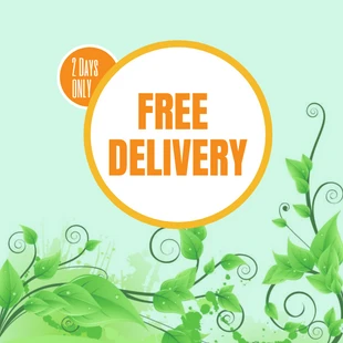 Free  Template: Free Delivery