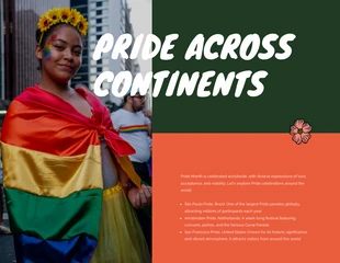 Colorful Green and Orange Pride Month Trivia Presentation - Pagina 4