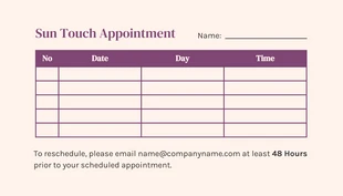 Dark Purple And Beige Minimalist Aesthetic Spa Appointment Business Card - Pagina 2