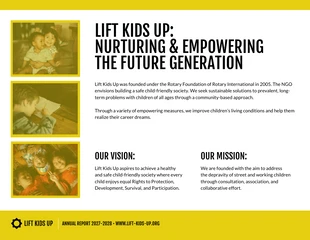 Children Community Nonprofit Annual Report - صفحة 4