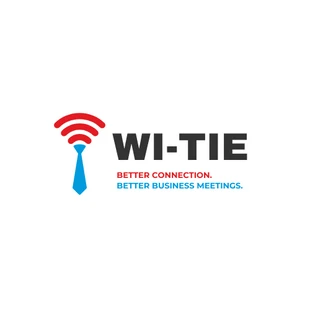 Free  Template: Logo créatif WIFI