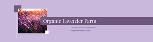 Lavender Farm YouTube Banner
