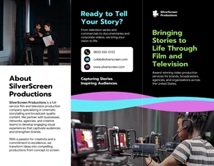premium Template: Video Production Brochure Template