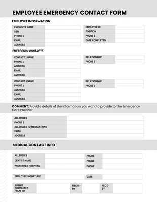 Free  Template: Formulários de contato cinza simples minimalistas