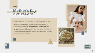 Simple Beige Mother's Day Presentation - Page 3