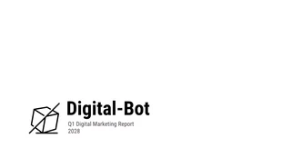 business  Template: Relatório trimestral de marketing digital