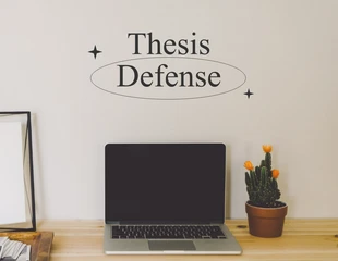 Free  Template: Aestethic Thesis Desk Plans Work
