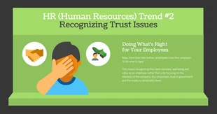 premium  Template: HR Trust Trend Facebook-Post