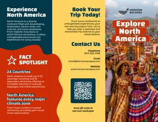 premium Template: North America Travel Brochure