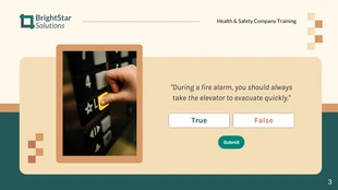 Workplace Health and Safety Quiz Presentation - صفحة 3