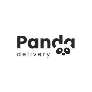 premium  Template: Logotipo da Panda Delivery Creative