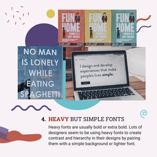 Free  Template: Simple Fonts Instagram Post