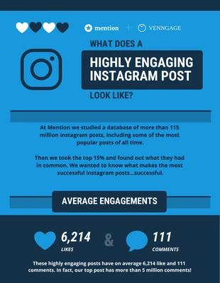 premium  Template: Instagram Post muy atractivo