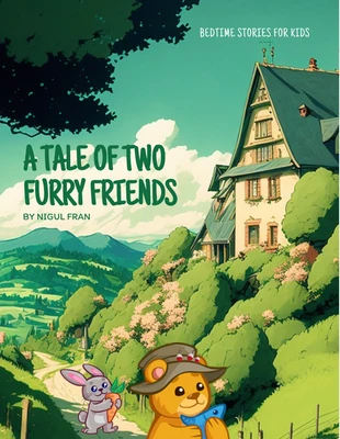 Free  Template: Capa de livro infantil colorida e divertida Teal
