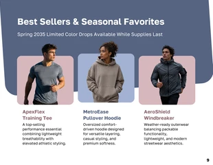Fashion Catalog Athleisure Template - Página 9