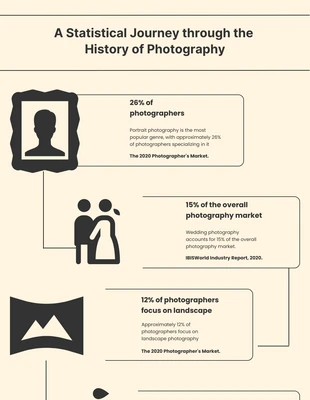 Free  Template: Beige Cream Simple Photography Infographic
