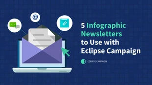 business  Template: 5 Infographic Newsletters Blog Header