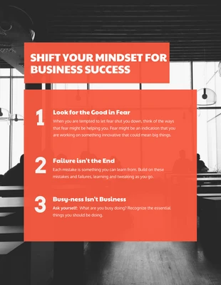 business  Template: 3 maneras de triunfar