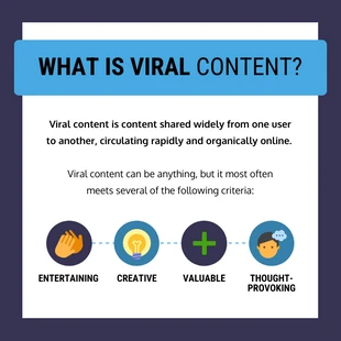 Free  Template: Viral Content Instagram Post