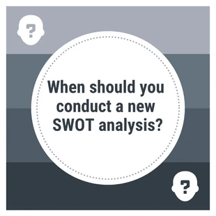 Free  Template: SWOT Analysis Carousel Post Slides