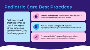 Pediatric Care and Child Well-being Medical Presentation - page 9