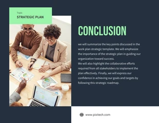 Black and neon green strategic plan - Página 4