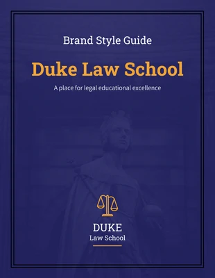 Free  Template: Law Brand Guide eBook