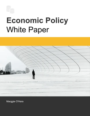 Free  Template: Livro Branco de Políticas