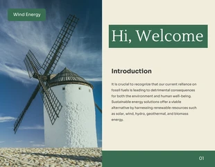 Beige and Green Energy Animated Presentation - Seite 2