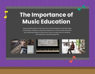 Music Lesson Animated Presentation - Pagina 2