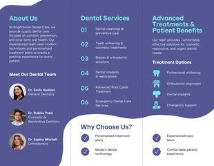 Dental Brochure Template - Pagina 2