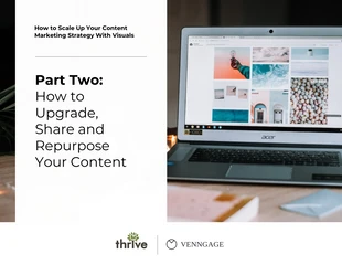 Free  Template: Estratégia de marketing de conteúdo com recursos visuais - Parte 2