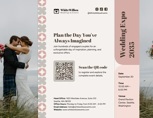 Free Template: Open Gate Fold Brochure