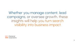 SEO Strategy Guide Marketing Presentation - Pagina 3