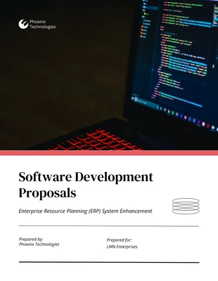 Free  Template: Software Development Proposals