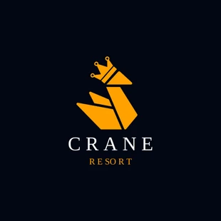 business  Template: Logotipo criativo de hospitalidade de resort