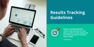 premium  Template: Result Tracking Guidelines Twitter Post