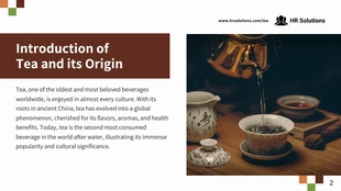 Workplace Health Benefits of Tea Presentation - Página 2