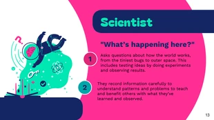 Creative STEM Education Presentation Template - page 13