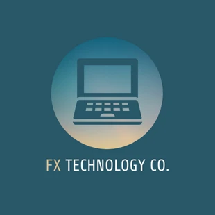business  Template: Logotipo de la empresa FX Technology