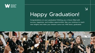 Grey Green and Brown Graduation Presentation - page 5