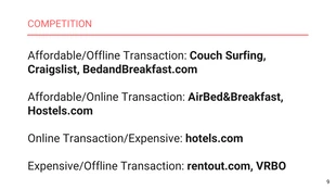 Airbnb Pitch Deck - Page 9