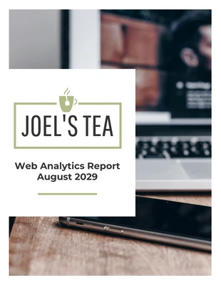 Free  Template: Relatório de análise da Web