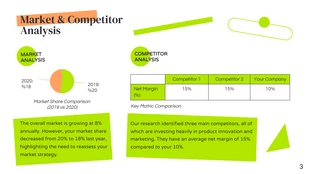 Simple Playful Green Consulting Presentation - Página 3