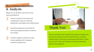 Simple Playful Green Consulting Presentation - Pagina 5