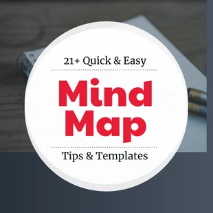 Free  Template: Mind Map-Tipps Instagram-Beitrag