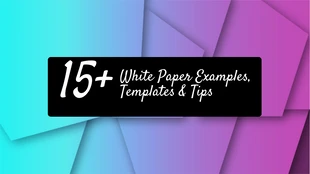 Free  Template: White Paper Examples Blog Header