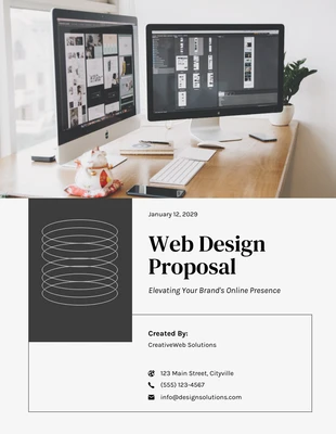 Free  Template: Webdesign-Vorschlag