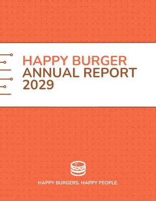 premium  Template: Rapport annuel de fin d'année